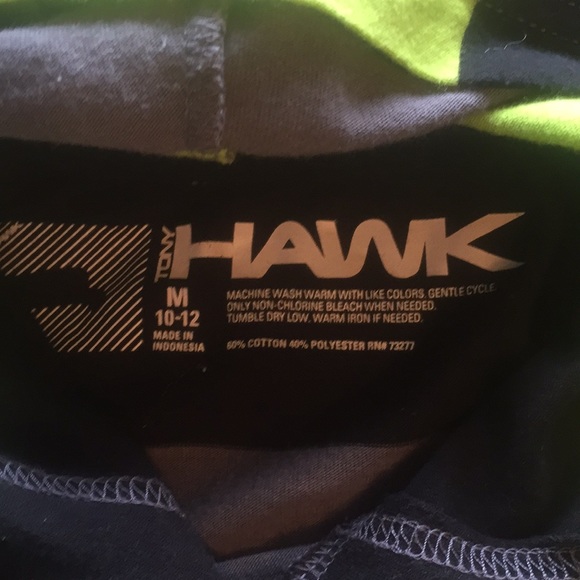 Tony Hawk Long Sleeve Hoodie T-Shirt. - Picture 2 of 4